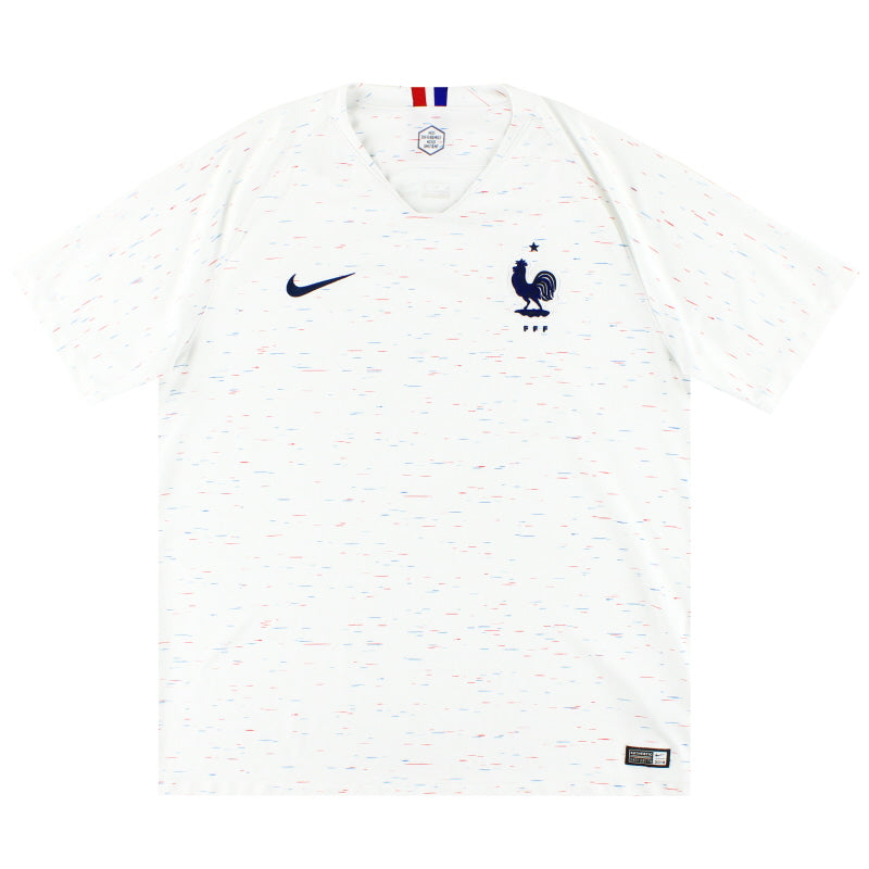 2018 Frankreich Nike Auswärtstrikot S