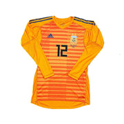 2018/19 Argentinien Armani #12 *Player Issue* Torwarttrikot (S) Adidas