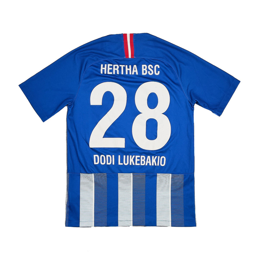 2018/19 Hertha Berlin Dodi Lukebakio #28 Heim Trikot (S) Nike