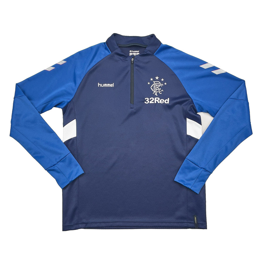2018/19 Rangers 1/4 Zip Trainings-Oberteil (M) Hummel