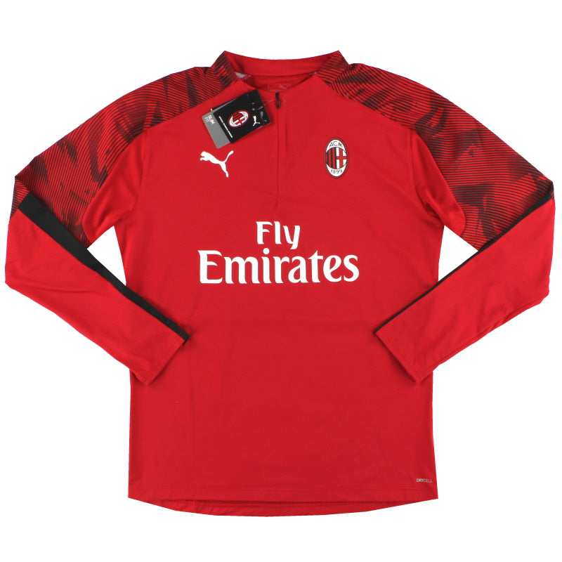 2019-20 AC Mailand Puma 1/4 Zip Trainingsoberteil *NEU* S