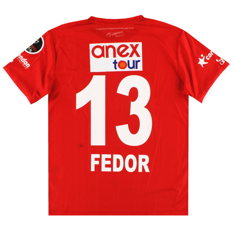 2021-22 Antalyaspor Player Issue Drittes Trikot Fedor #13 L