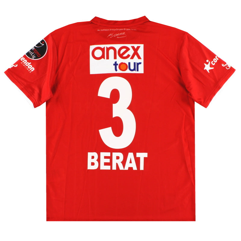 2021-22 Antalyaspor Player Issue Drittes Trikot Berat #3 L