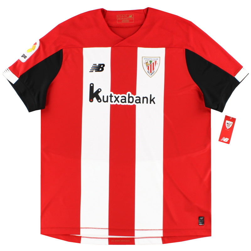 2019-20 Athletic Bilbao New Balance Heimtrikot *m. Etiketten* Gr. S (Jungen)