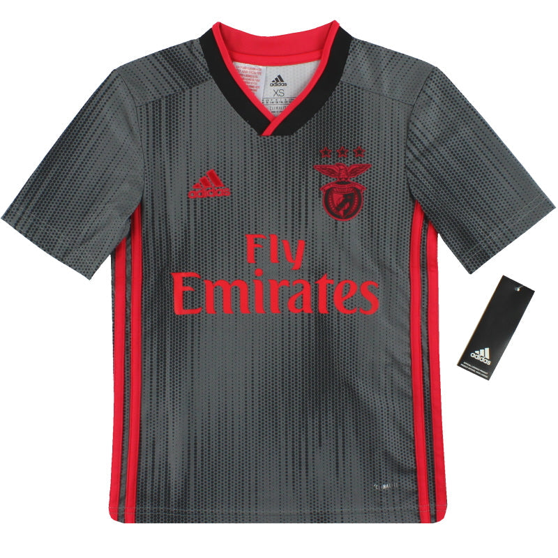 2019-20 Benfica adidas Auswärtstrikot *Neu mit Etikett* Jugend XS