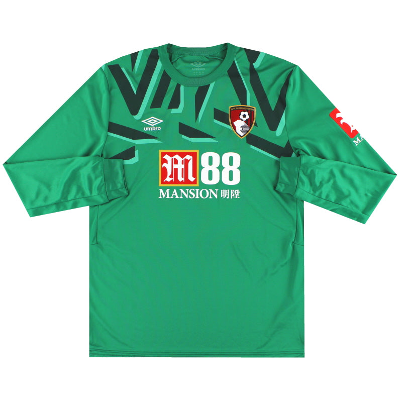 2019-20 Bournemouth Umbro Torwart-Trikot *Neuwertig* XL