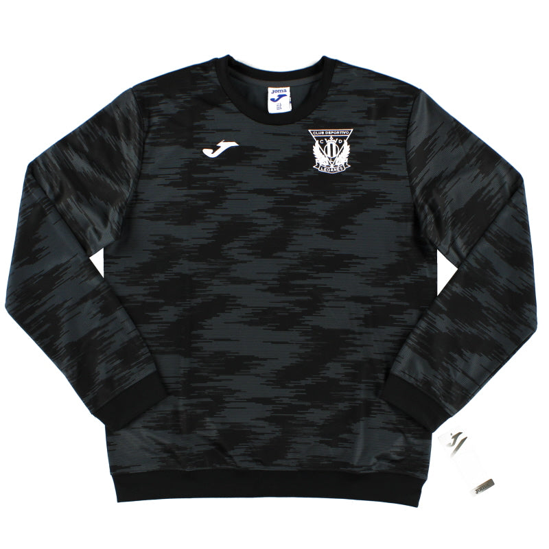 2019-20 C.D. Leganes Joma Schwarzes Pre-Match Top *BNIB* M