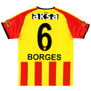 2019-20 Göztepe Puma Player Issue Heimtrikot Borges #6 *Neuwertig* M