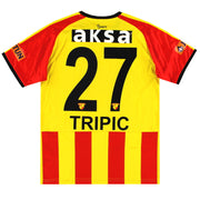 2019-20 Göztepe Puma Player Issue Heimtrikot Tripic Nr. 27 *Neuwertig* S