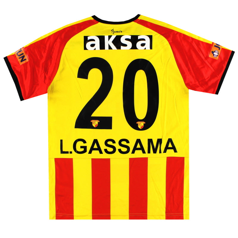 2019-20 Göztepe Puma Player Issue Heimtrikot L.Gassama #20 *Neuwertig* M