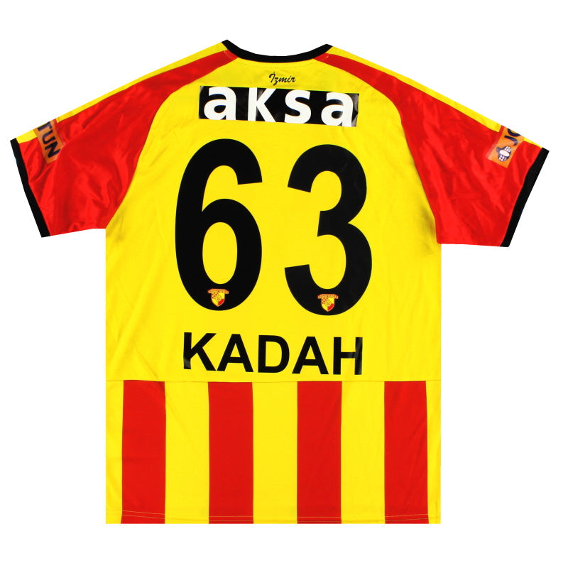 2019-20 Göztepe Puma Player Issue Heimtrikot Kadah #63 *Neuwertig* M