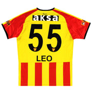 2019-20 Göztepe Puma Spielerversion Heimtrikot Leo #55 *Neuwertig* M