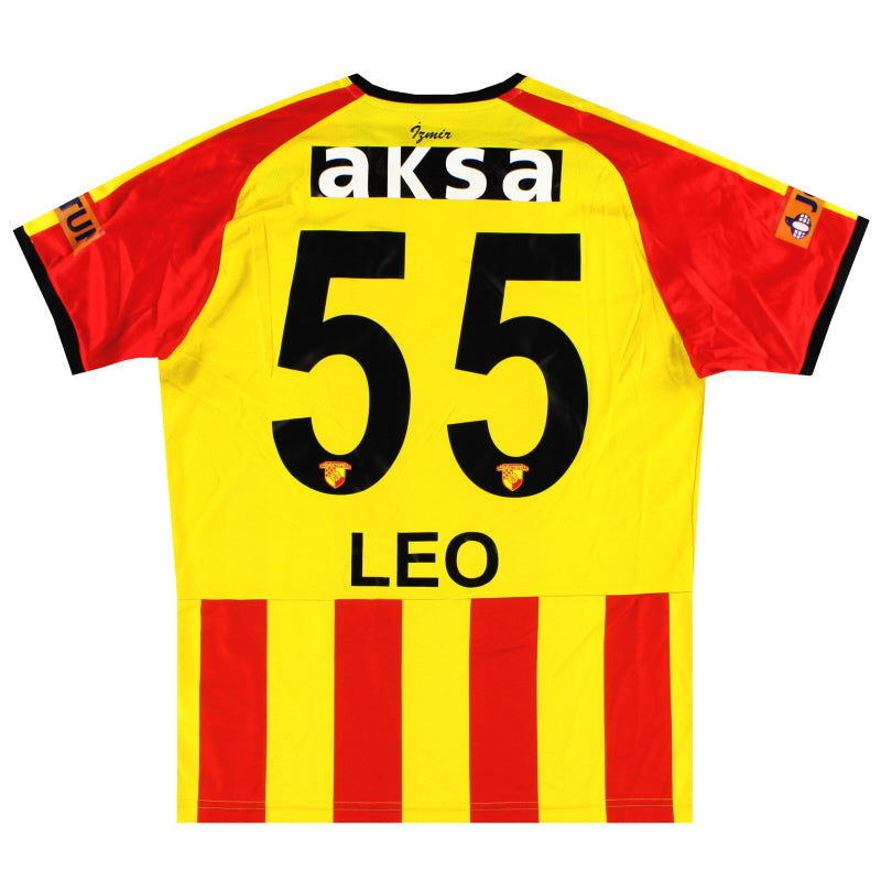 2019-20 Göztepe Puma Spielerversion Heimtrikot Leo #55 *Neuwertig* M