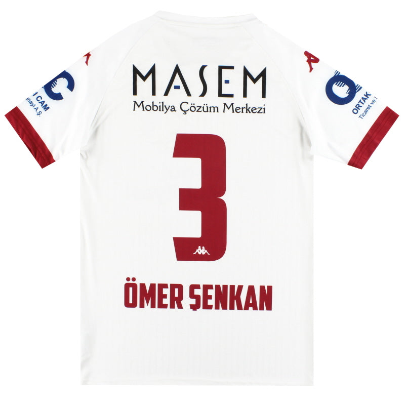 2019-20 Inegölspor Spielerversion Auswärtstrikot Ömer Şenkan #3 *Neuwertig* L