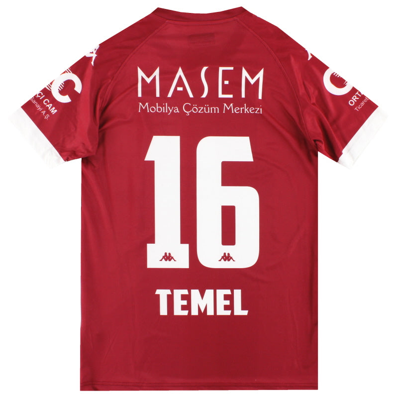 2019-20 Inegolspor Player Issue Third Trikot Temel #16 *Neuwertig* M