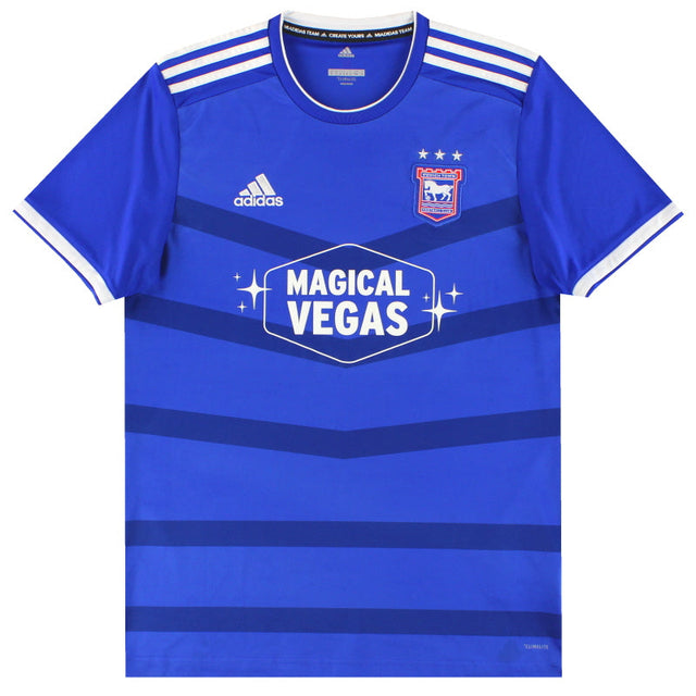 2019-20 Ipswich adidas Home Shirt L