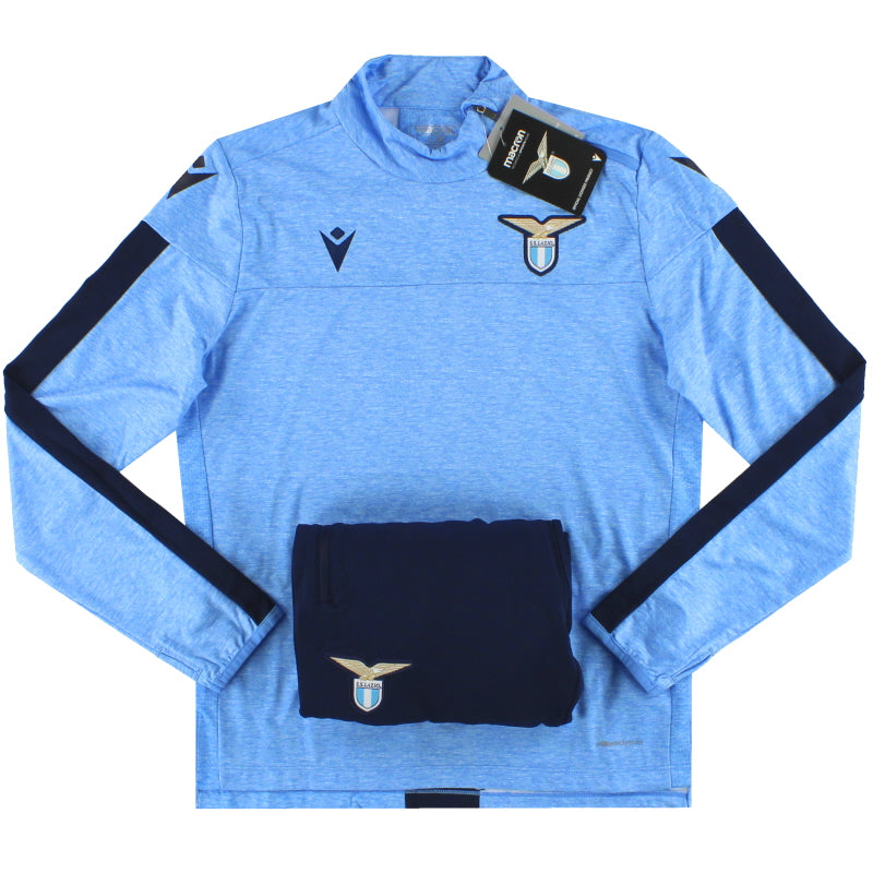 2019-20 Lazio Macron 1/4 Zip Trainingsanzug *BNIB* XS.Jungen