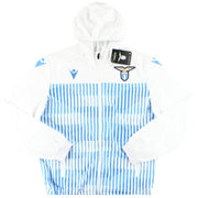 2019-20 Lazio Macron Kapuzenjacke mit durchgehendem Reißverschluss *BNIB* S
