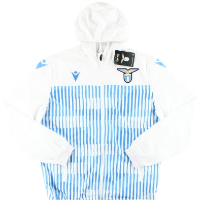2019-20 Lazio Macron Kapuzenjacke mit durchgehendem Reißverschluss *BNIB* S
