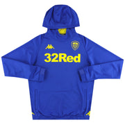 2019-20 Leeds Kappa Kapuzen-Trainings-Oberteil M
