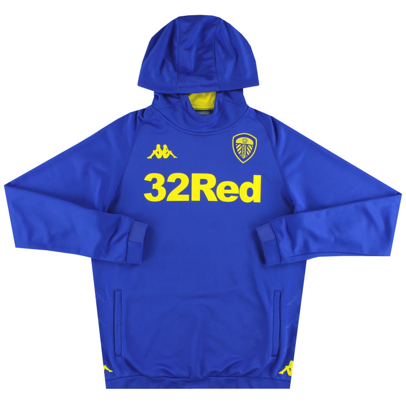 2019-20 Leeds Kappa Kapuzen-Trainings-Oberteil M