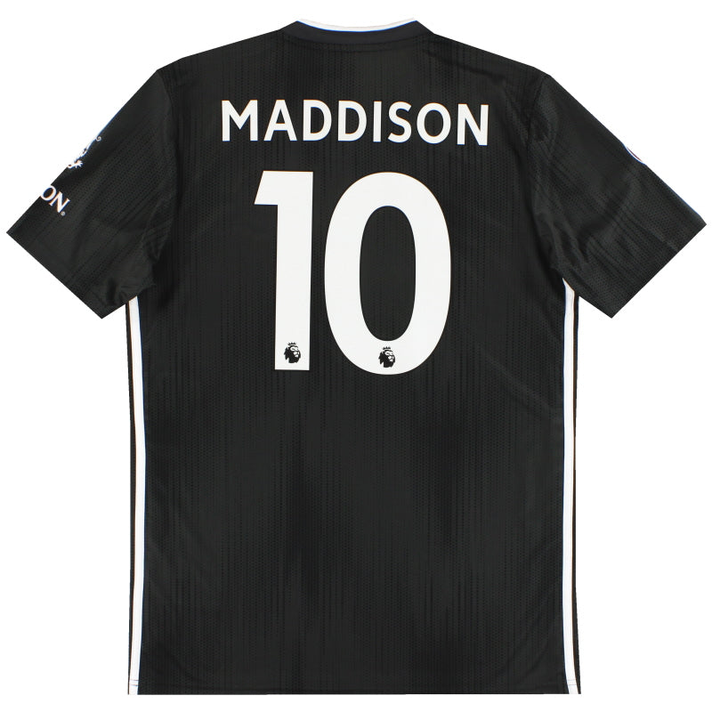 2019-20 Leicester adidas Auswärtstrikot Maddison #10 *m. Etiketten* M