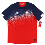2019-20 Lille New Balance Heimtrikot *m/Etiketten* M