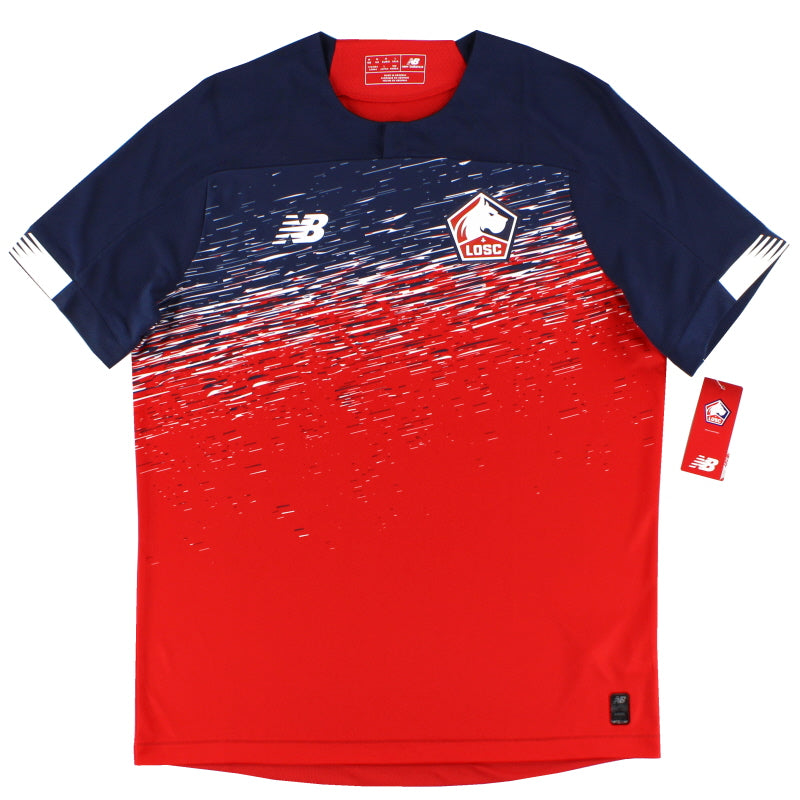 2019-20 Lille New Balance Heimtrikot *m/Etiketten* M