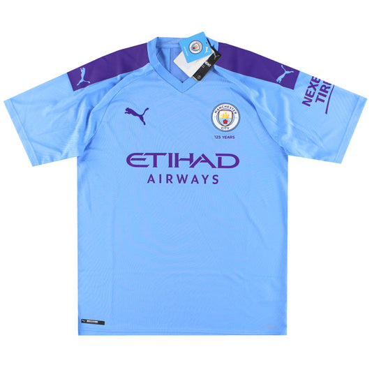 2019-20 Manchester City Puma '125 Years' Home Shirt *w/tags* S