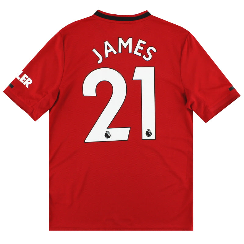 2019-20 Manchester United adidas Heimtrikot James #21 *Neuwertig* XL.Knaben