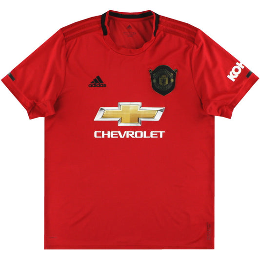 2019-20 Manchester United adidas Home Shirt L