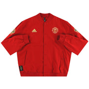 2019-20 Manchester United adidas CNY Jacke *Neuwertig* XL
