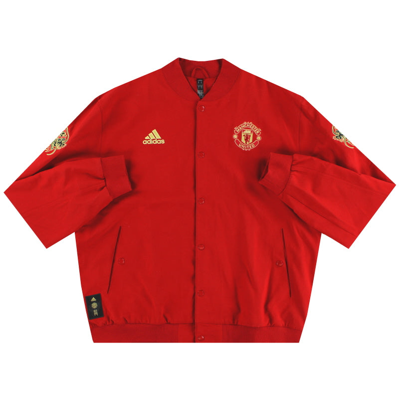 2019-20 Manchester United adidas CNY Jacke *Neuwertig* XL