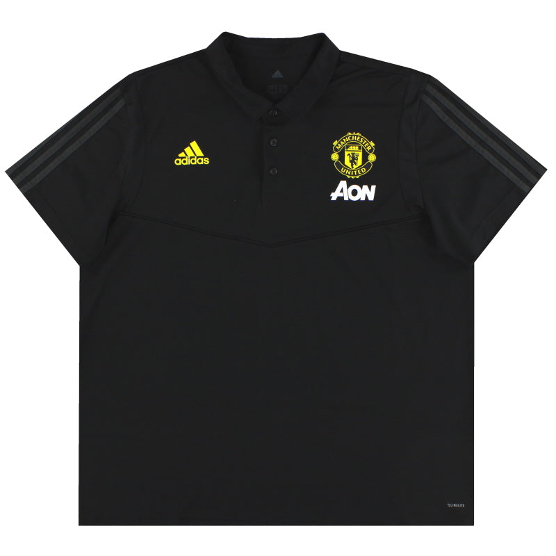 2019-20 Manchester United adidas Poloshirt XXL
