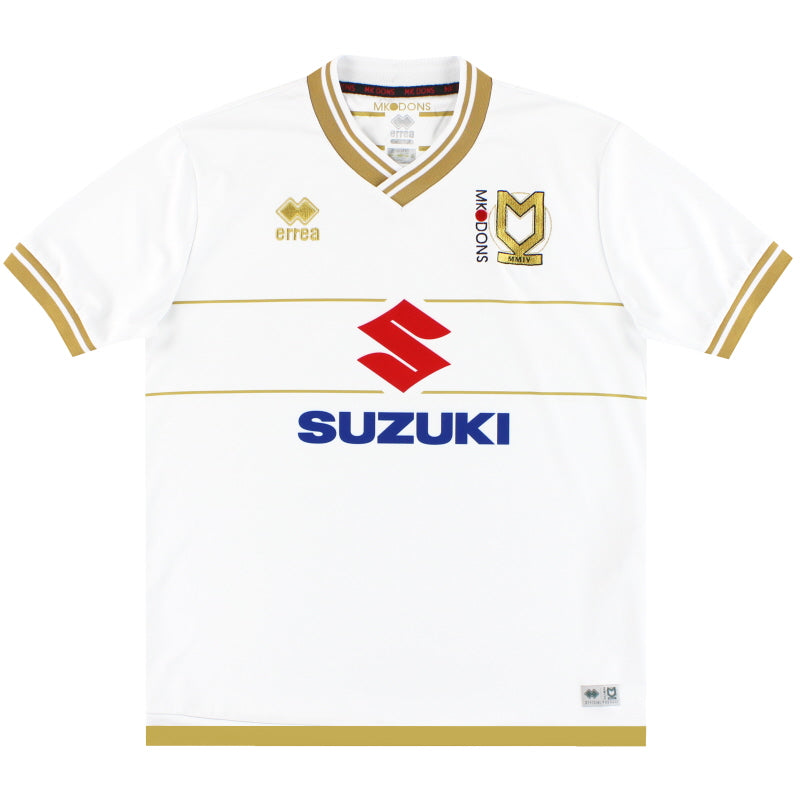 2019-20 MK Dons Errea Heimtrikot L