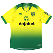 2019-20 Norwich Errea Heimtrikot *Neuwertig* XL