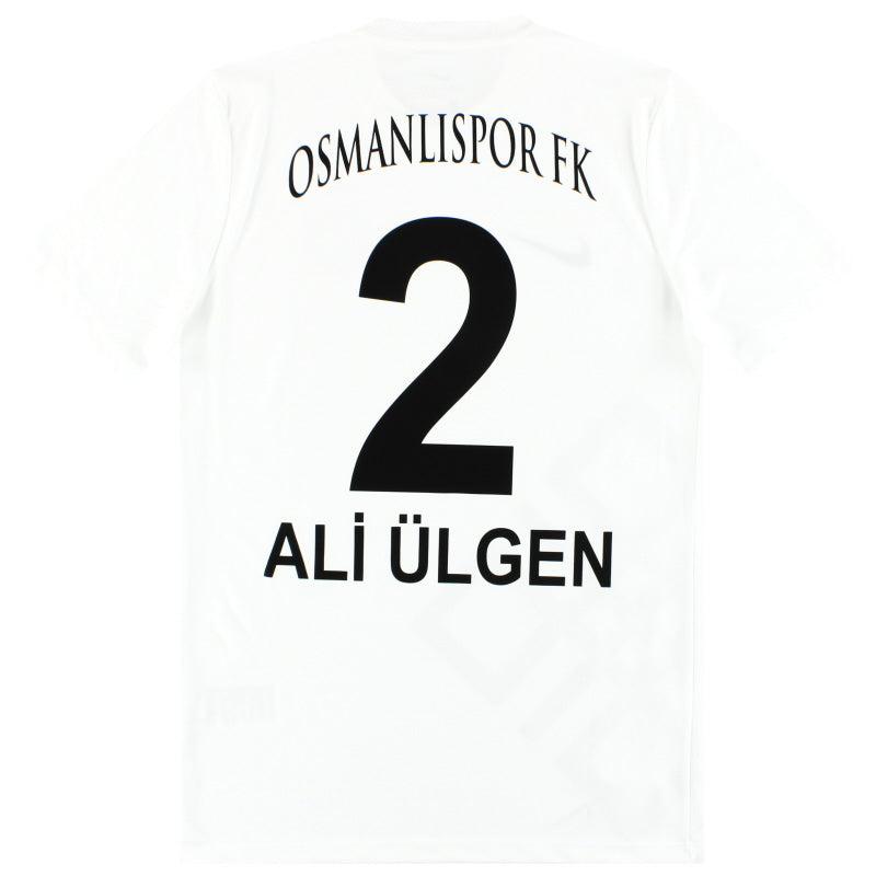 2019-20 Osmanlispor Nike Third Trikot Ali Ulgen #2 *Neuwertig* M