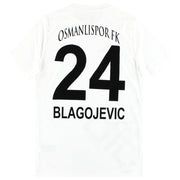 2019-20 Osmanlispor Nike Third Trikot Blagojevic #24 *Neuwertig* M