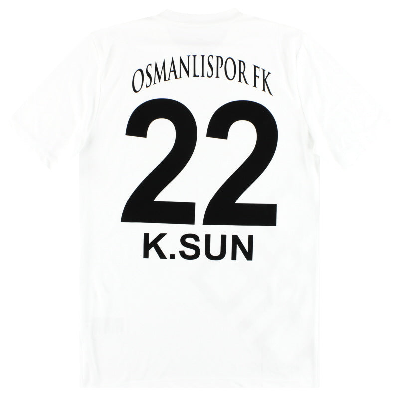 2019-20 Osmanlispor Nike Ausweichtrikot K.Sun #22 *Neuwertig* M