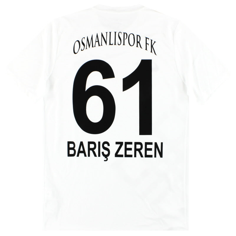 2019-20 Osmanlispor Nike Ausweichtrikot Baris Zeren #61 *Neuwertig* M