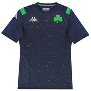 2019-20 Panathinaikos Kappa Spieler-Trainingsshirt *Wie neu* S