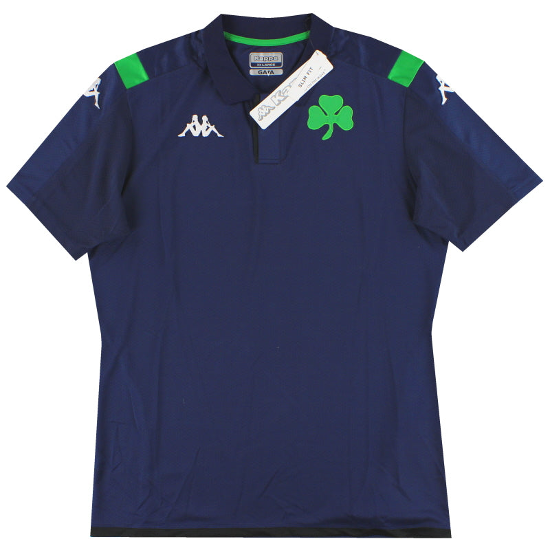 2019-20 Panathinaikos Kappa Poloshirt *mit Etiketten* S