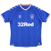 2019-20 Rangers Hummel Heimtrikot *Neuwertig* L