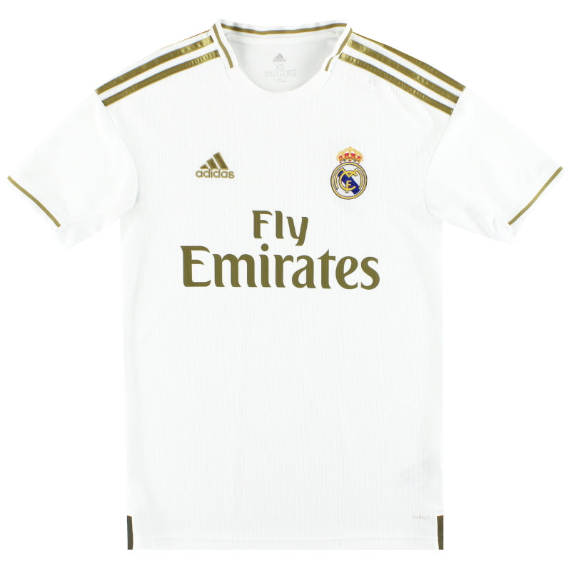 2019-20 Real Madrid adidas Heimtrikot Gr. L Jungen