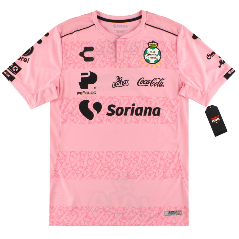 2019-20 Santos Laguna Charly Viertes Trikot *mit Etiketten* L