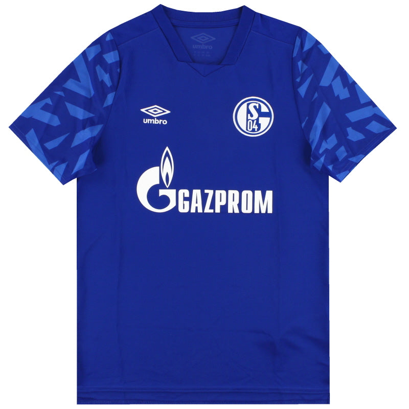 2019-20 Schalke Umbro Heimtrikot *Neuwertig* L