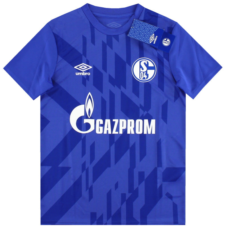 2019-20 Schalke Umbro Warm-Up Shirt *neu mit Etikett* S.Boys