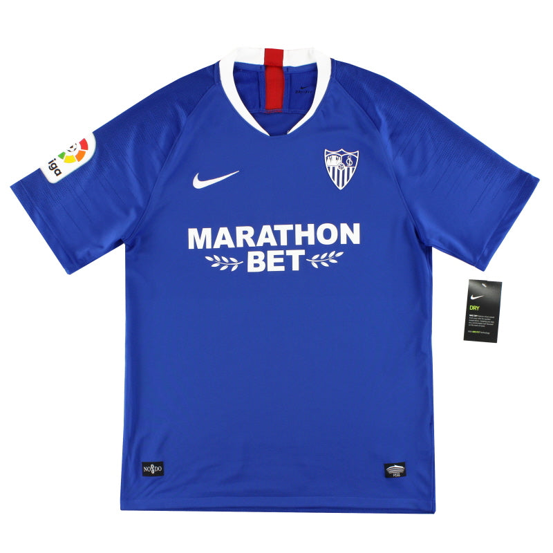 2019-20 Sevilla Nike Auswärtstrikot *m. Etiketten* M