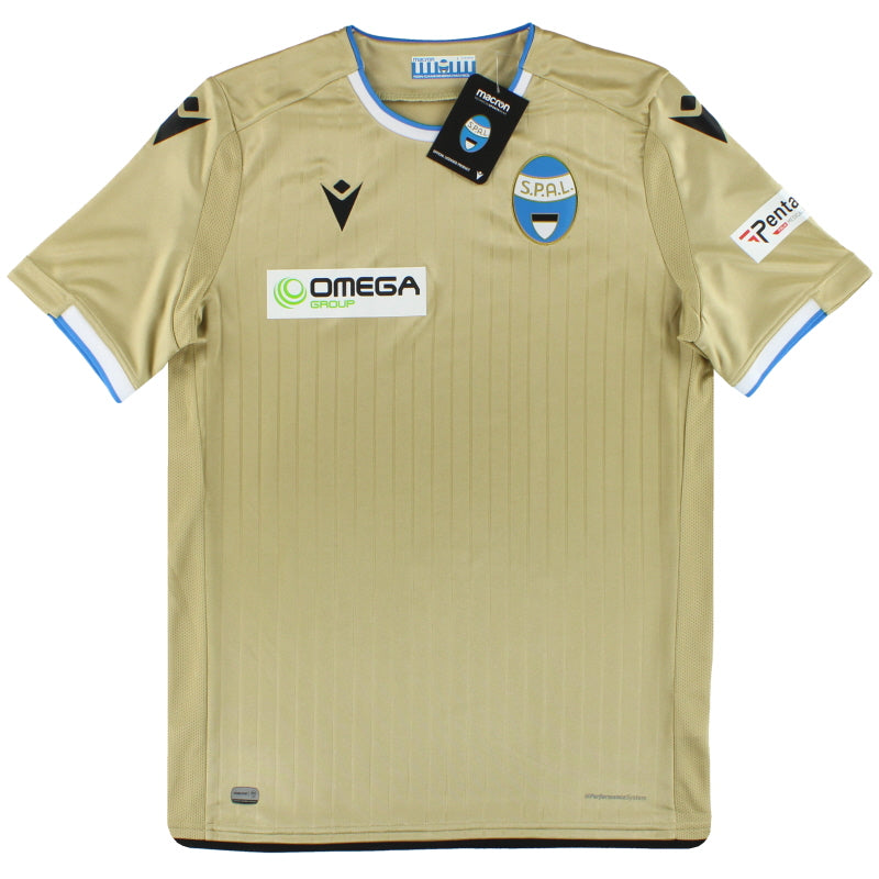 2019-20 SPAL Macron Auswärtstrikot *Neu mit Etikett* XL