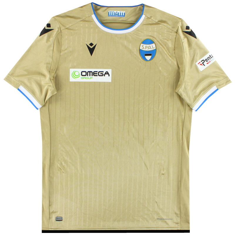 2019-20 SPAL Macron Auswärtstrikot *Neuwertig* XXL